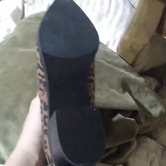 Marc Fisher Missir Chelsa leather leopard boots. Size 8.5 - Picture 5 of 5